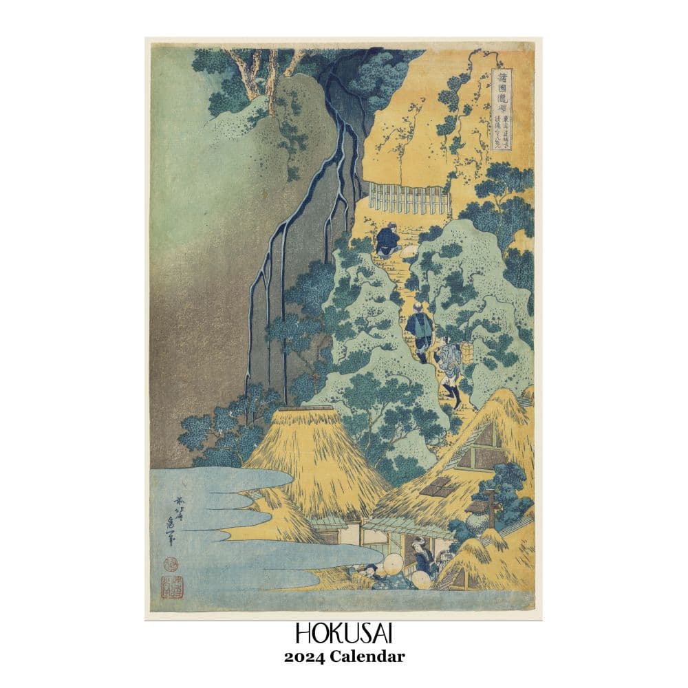 Hokusai Poster 2024 Wall Calendar - Calendars.com