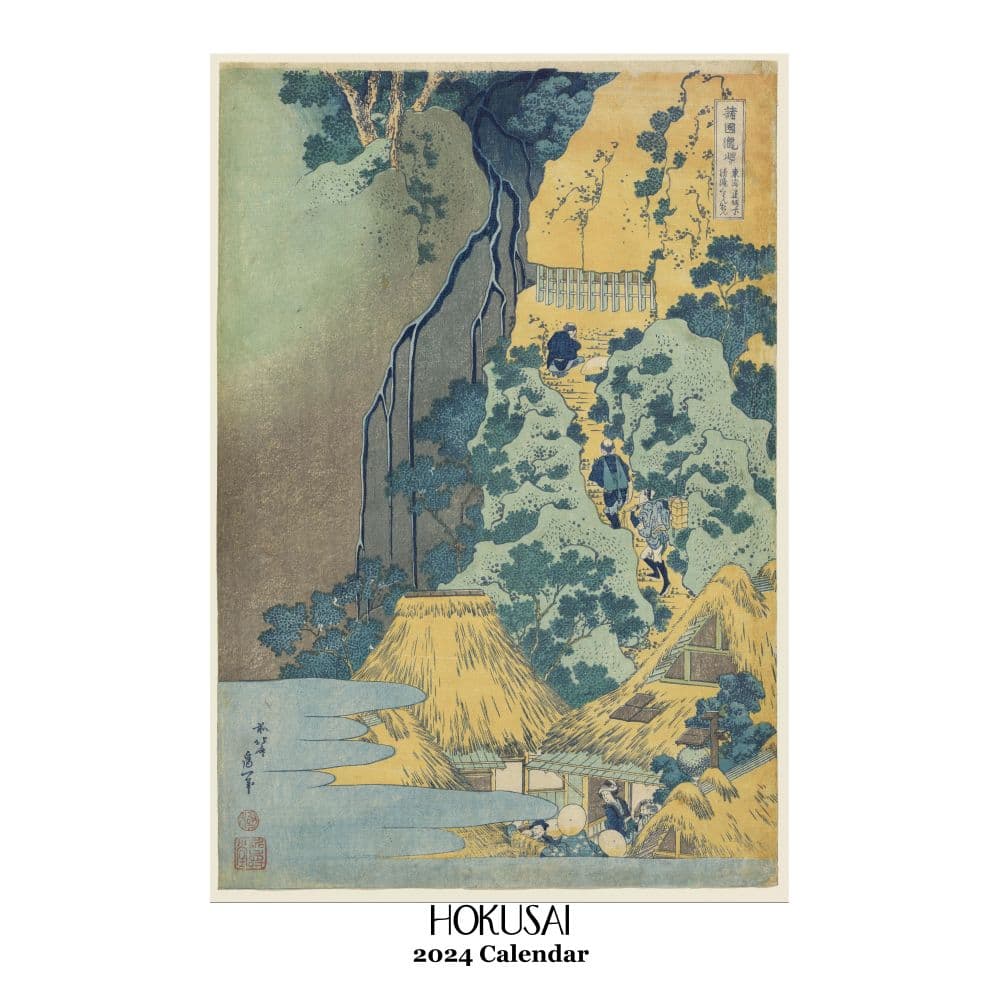 Hokusai Poster 2024 Wall Calendar