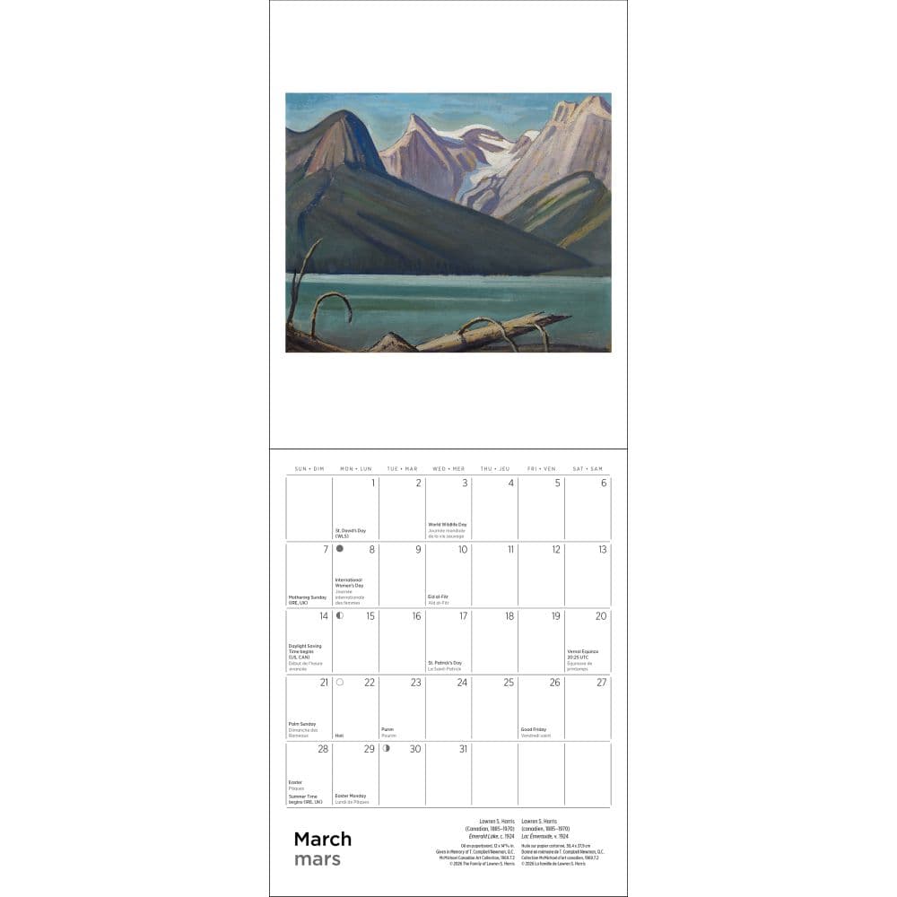 Group of Seven 2027 Mini Wall Calendar Fourth Alternate Image