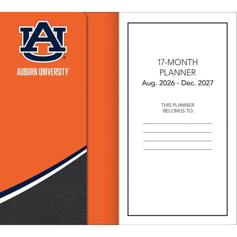 Auburn Tigers 2027 Pocket Planner Fourth Alternate Image