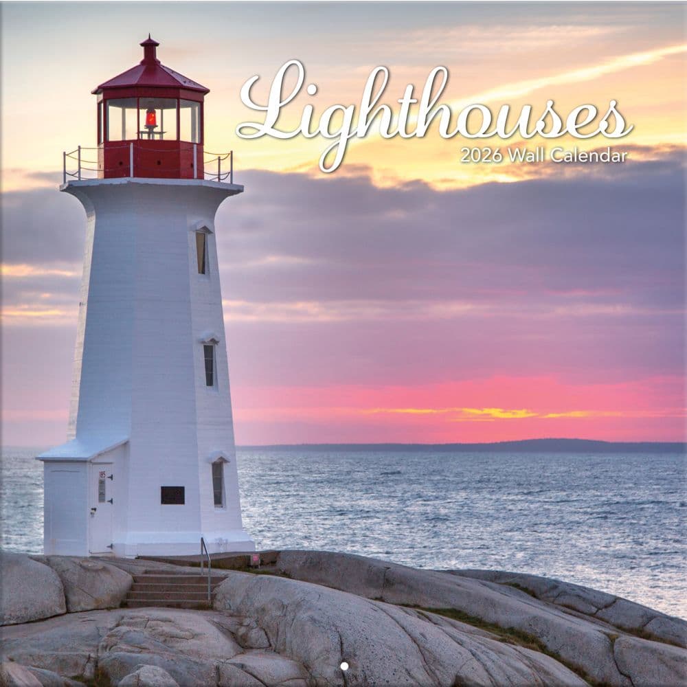 Lighthouses 2026 Wall Calendar_Main Image