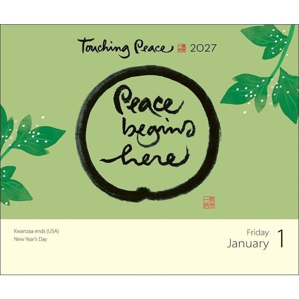 Thich Nhat Hanh 2027 Desk Calendar Second Alternate Image