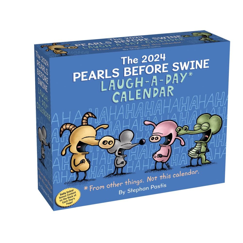 Pearls Before Swine 2024 Desk Calendar