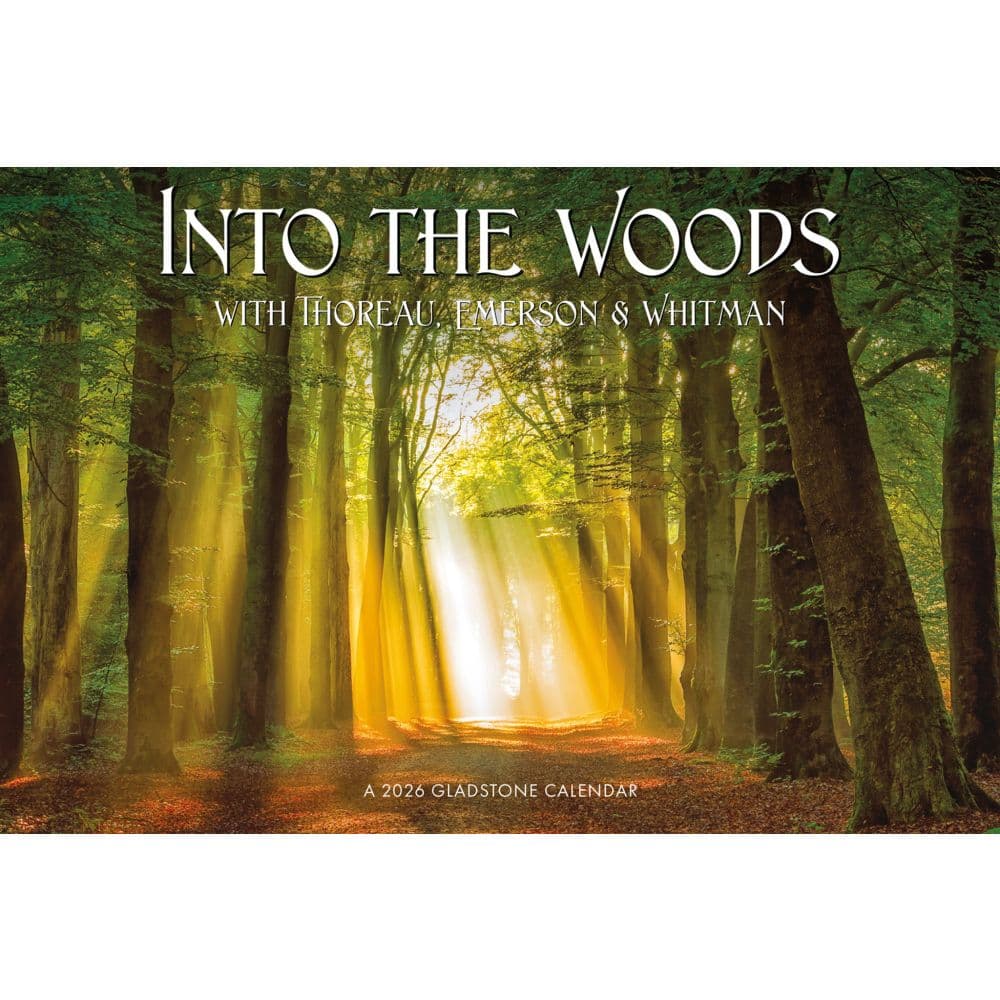 Into the Woods Deluxe 2026 Wall Calendar Main Image