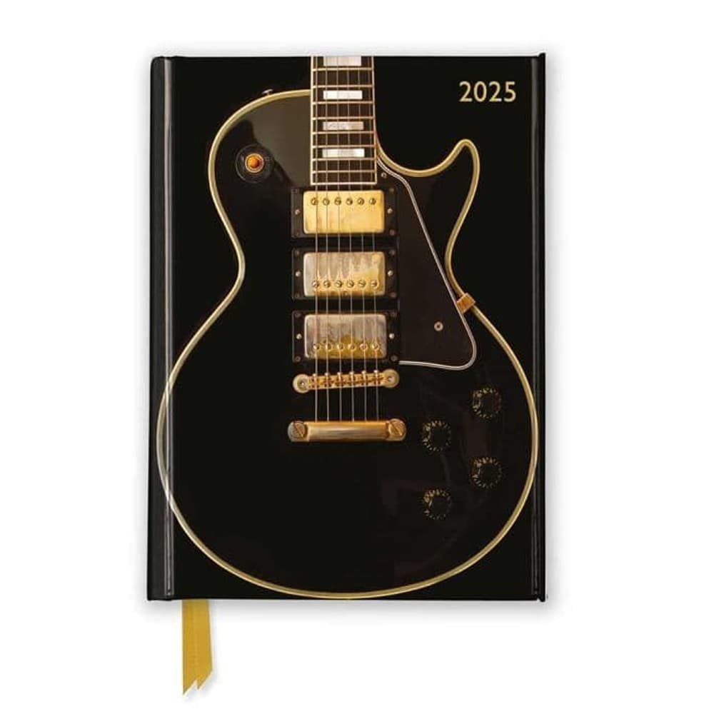 Black Guitar 2025 Planner Main Product Image