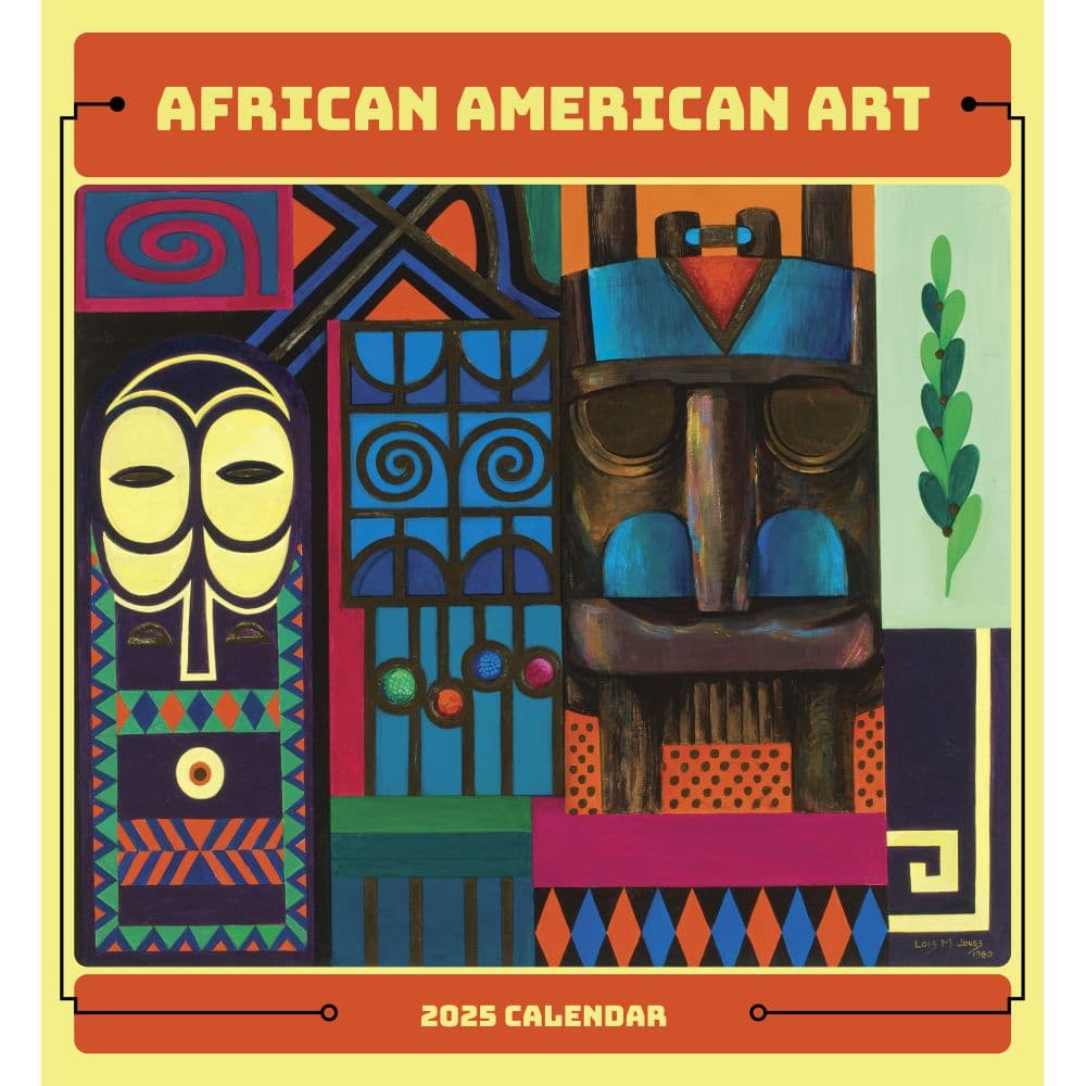 African American Art 2025 Wall Calendar Main Image