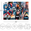 image Marvel Captain America Timeline 1000 Piece Puzzle Second Alternate Image