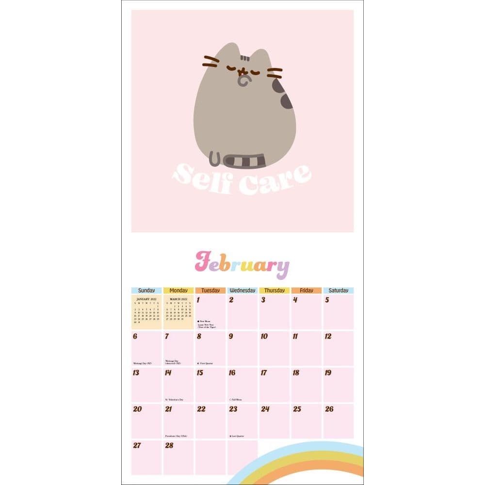 Pusheen 2022 Wall Calendar - Calendars.com