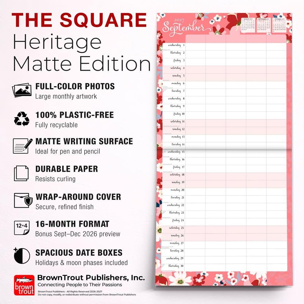Moms Family Planner 2027 Wall Calendar Fifth Alternate Image