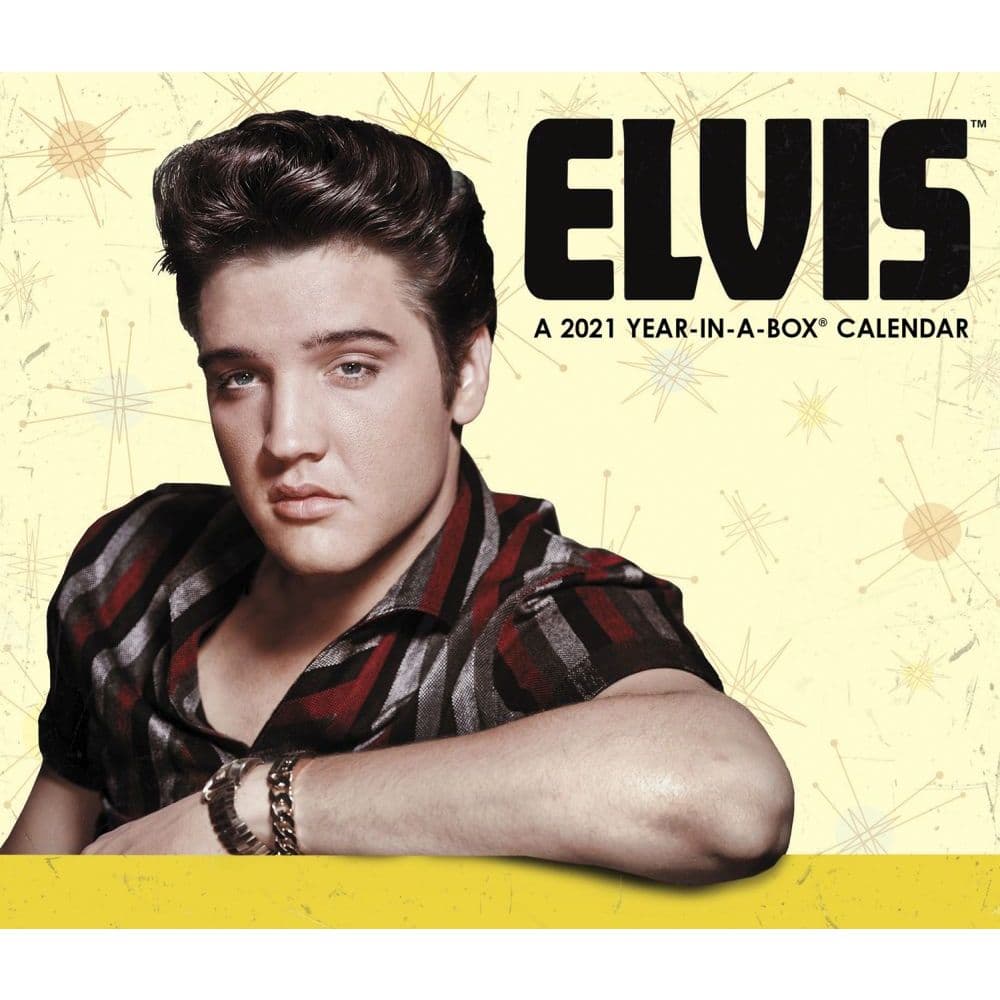 2021 Elvis Desk Calendar