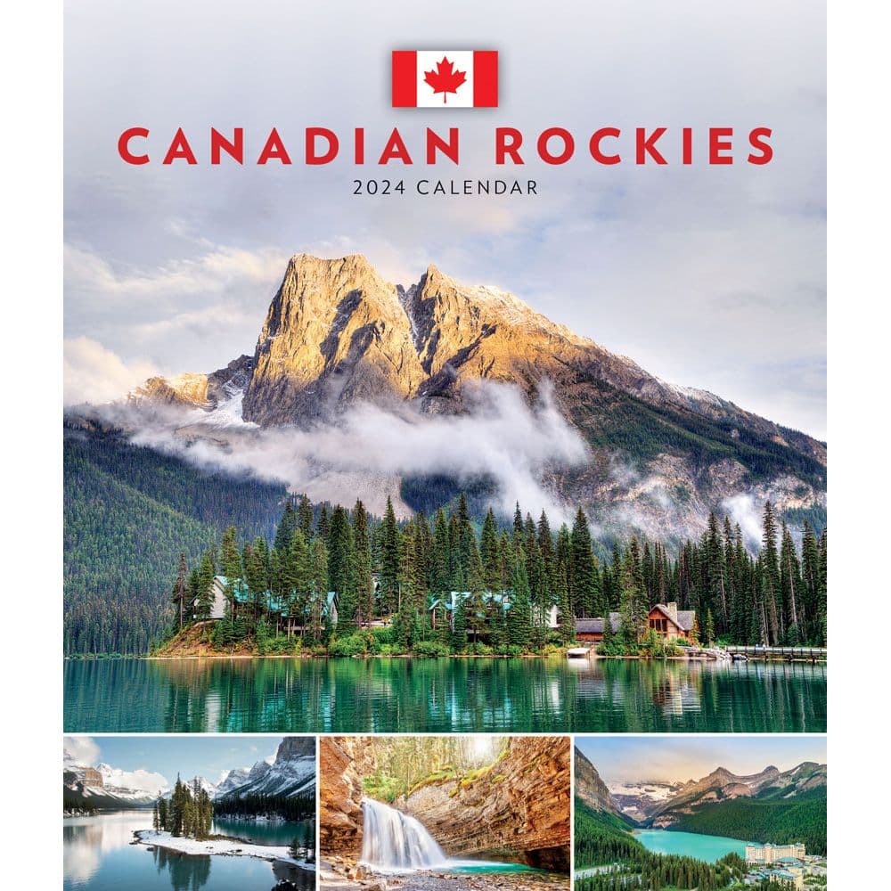 Canadian Rockies 2024 Easel Desk Calendar Main Product Image width=&quot;1000&quot; height=&quot;1000&quot;