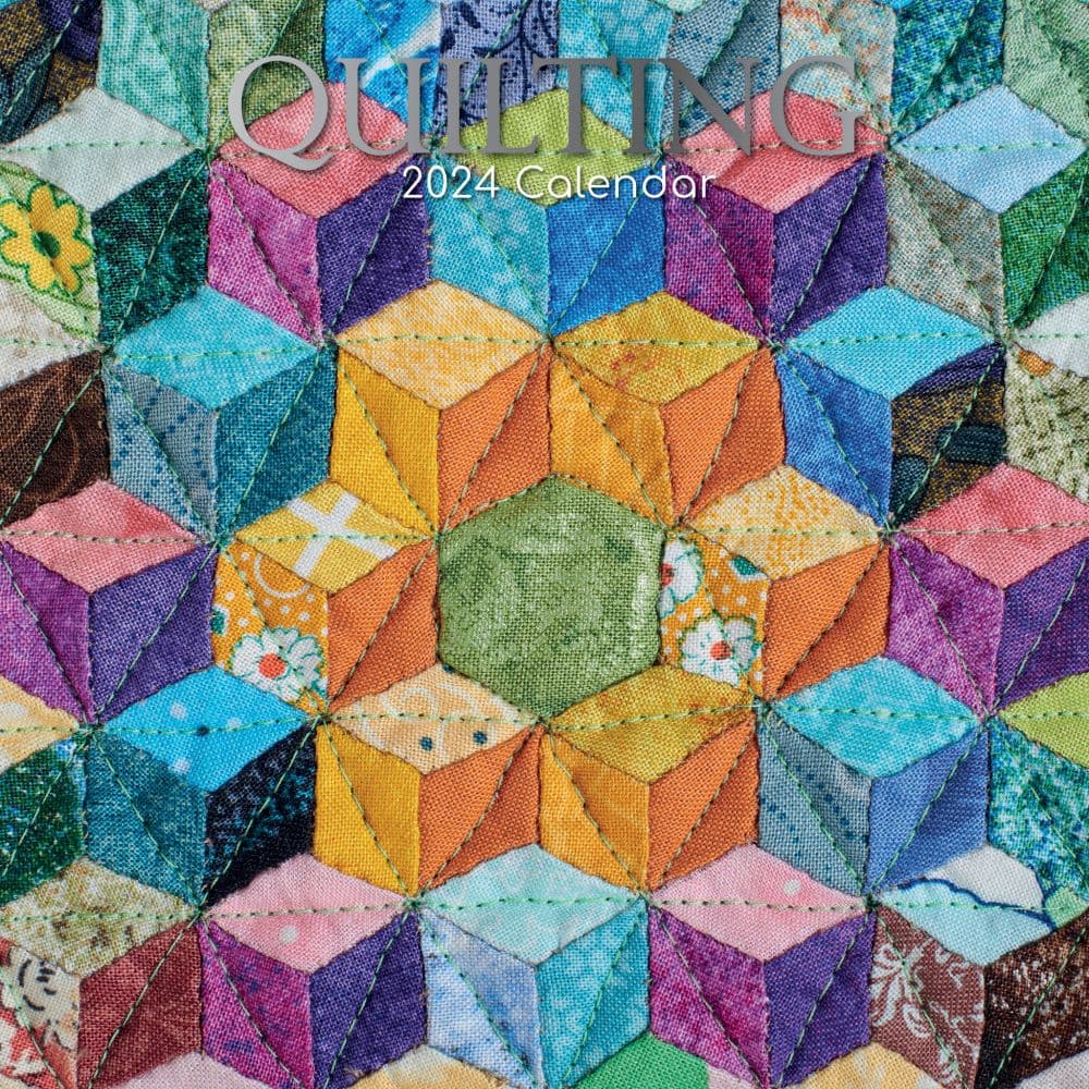 Quilting 2024 Wall Calendar - Calendars.com