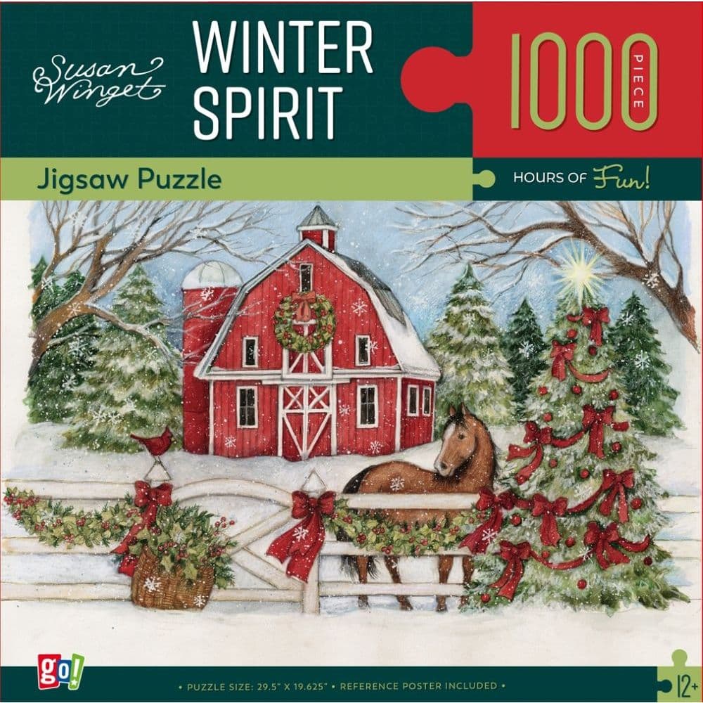 GC Winget Winter Spirit 1000 Piece Puzzle Main Image