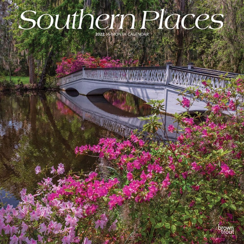 Southern Places 2022 Wall Calendar