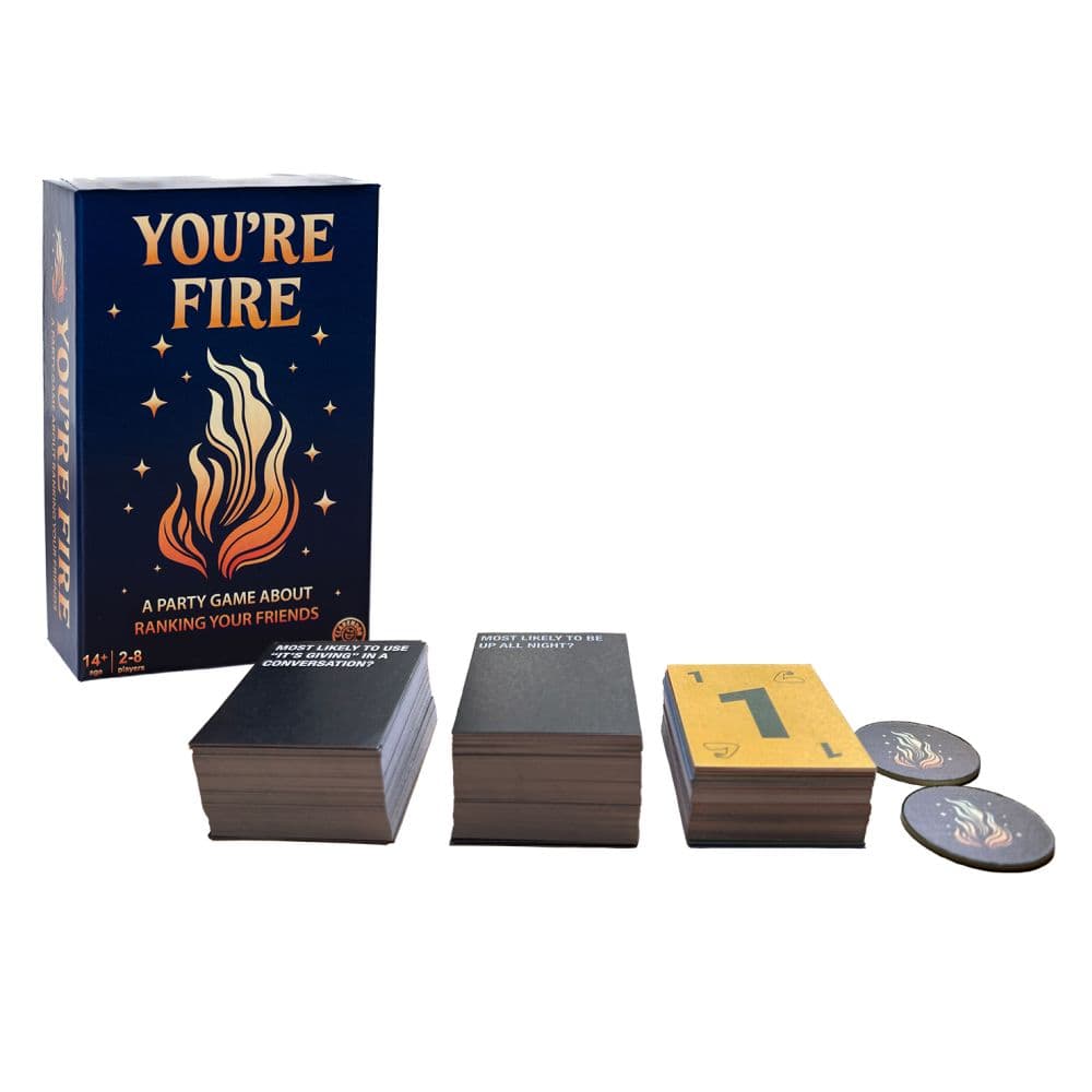 You're Fire Party Card Game Second Alternate Image