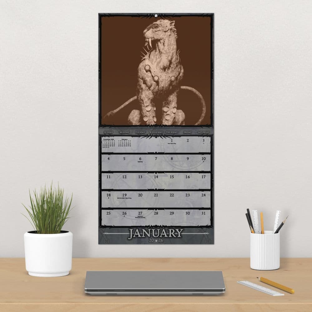 Diablo 4 2026 Wall Calendar Fourth Alternate Image