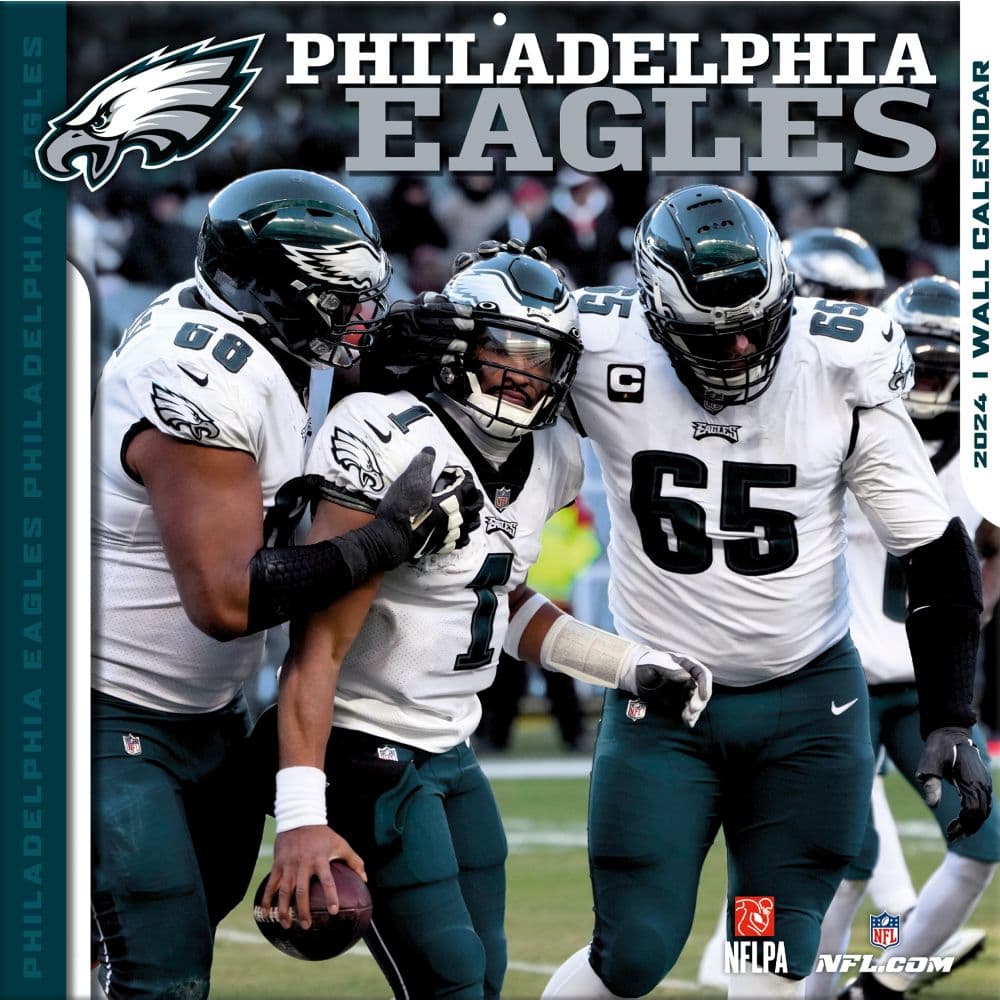 NFL Philadelphia Eagles 2024 Wall Calendar - Calendars.com