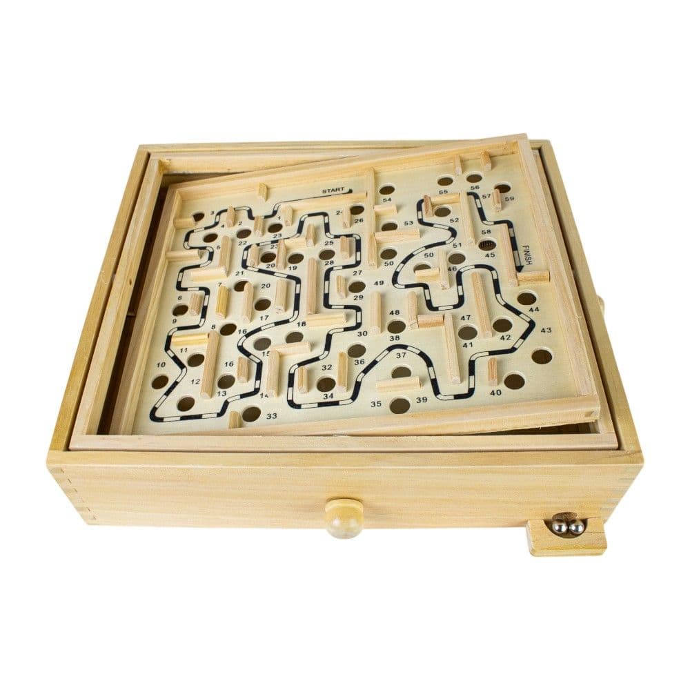 Wooden Labyrinth Game Second Alternate Image