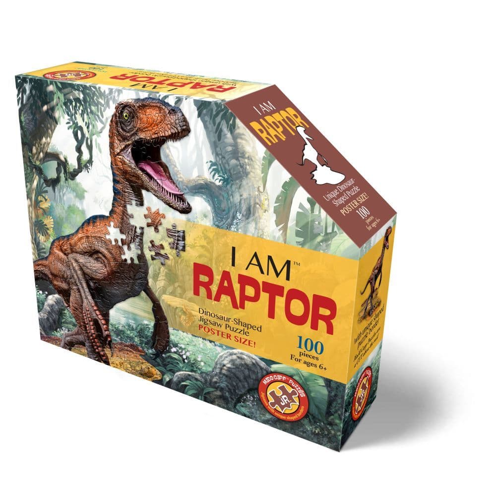 I AM Raptor 100 Piece Puzzle Main Image