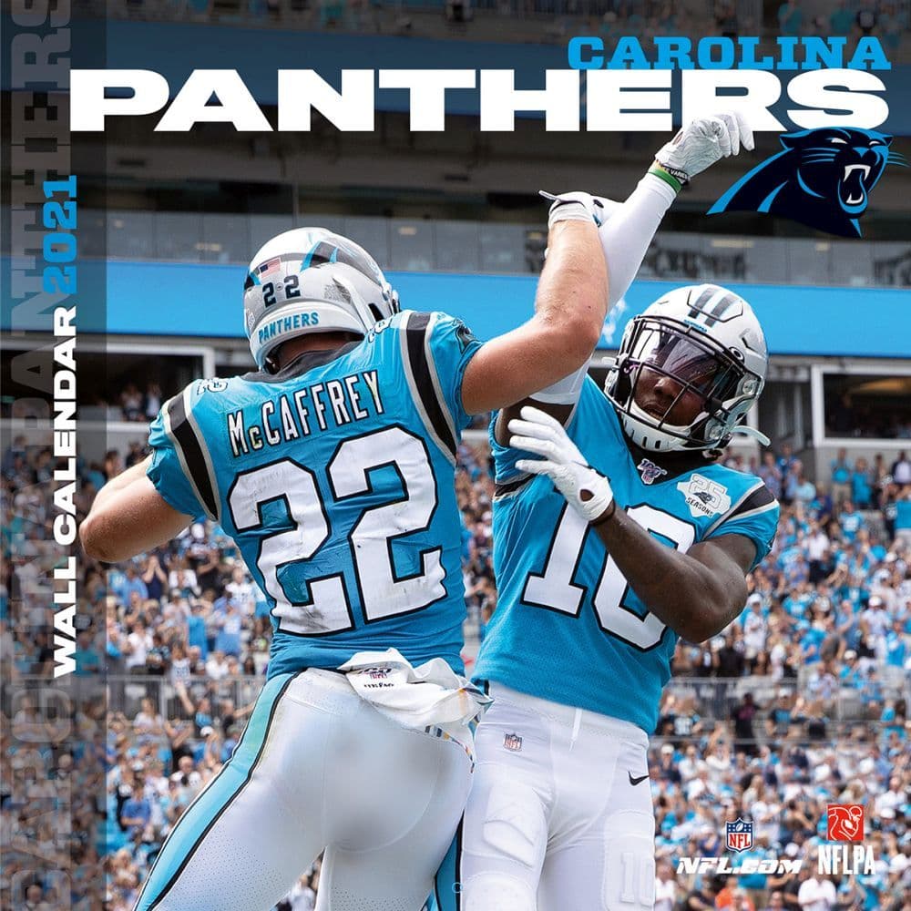 carolina panthers desk calendar