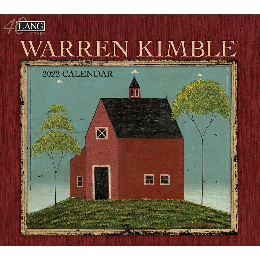 Warren Kimble 2022 Wall Calendar