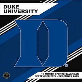 Duke Blue Devils 2025 Wall Calendar