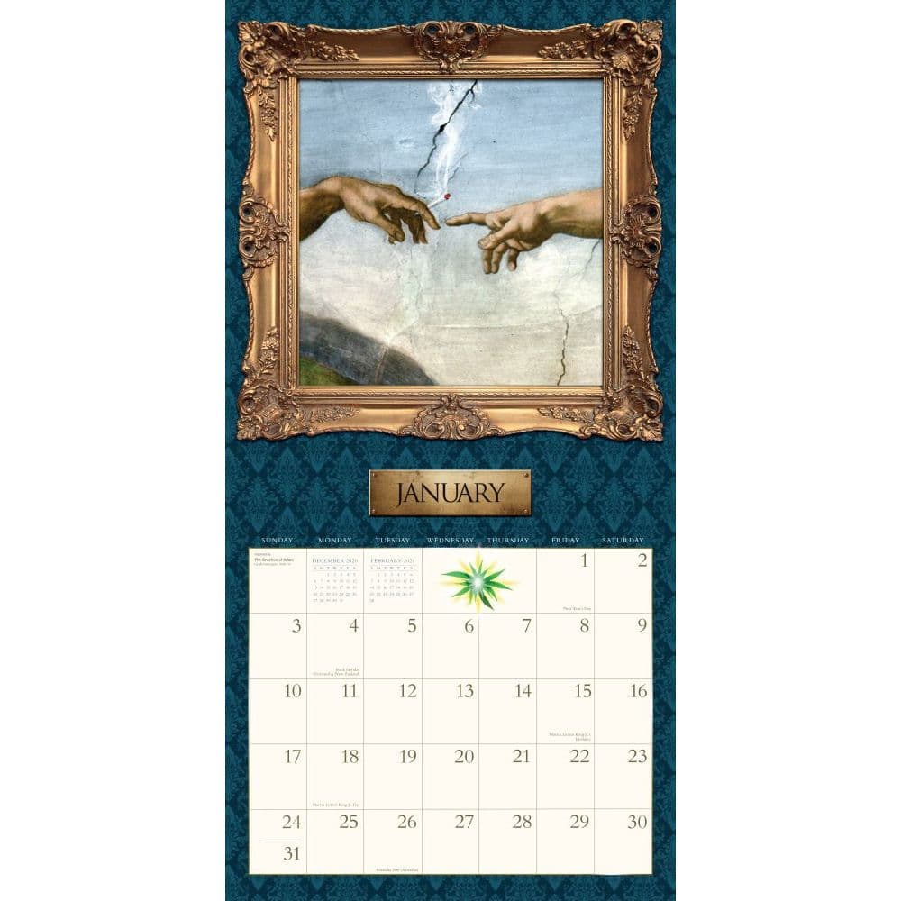 High Art 2021 Wall Calendar - Calendars.com