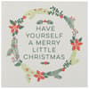 image Christmas Wreath Christmas Card  First Alternate Image width=&quot;1000&quot; height=&quot;1000&quot;