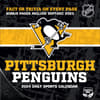 image NHL Pittsburgh Penguins 2024 Desk Calendar Main