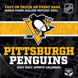 Pittsburgh Penguins 2024 Desk Calendar