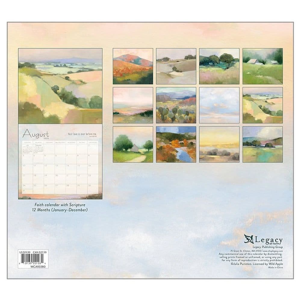 Hopeful Horizons 2025 Wall Calendar First Alternate Image width=&quot;1000&quot; height=&quot;1000&quot;