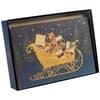 image Ornate Sleigh on Dark Blue 8 Count Boxed Christmas Cards