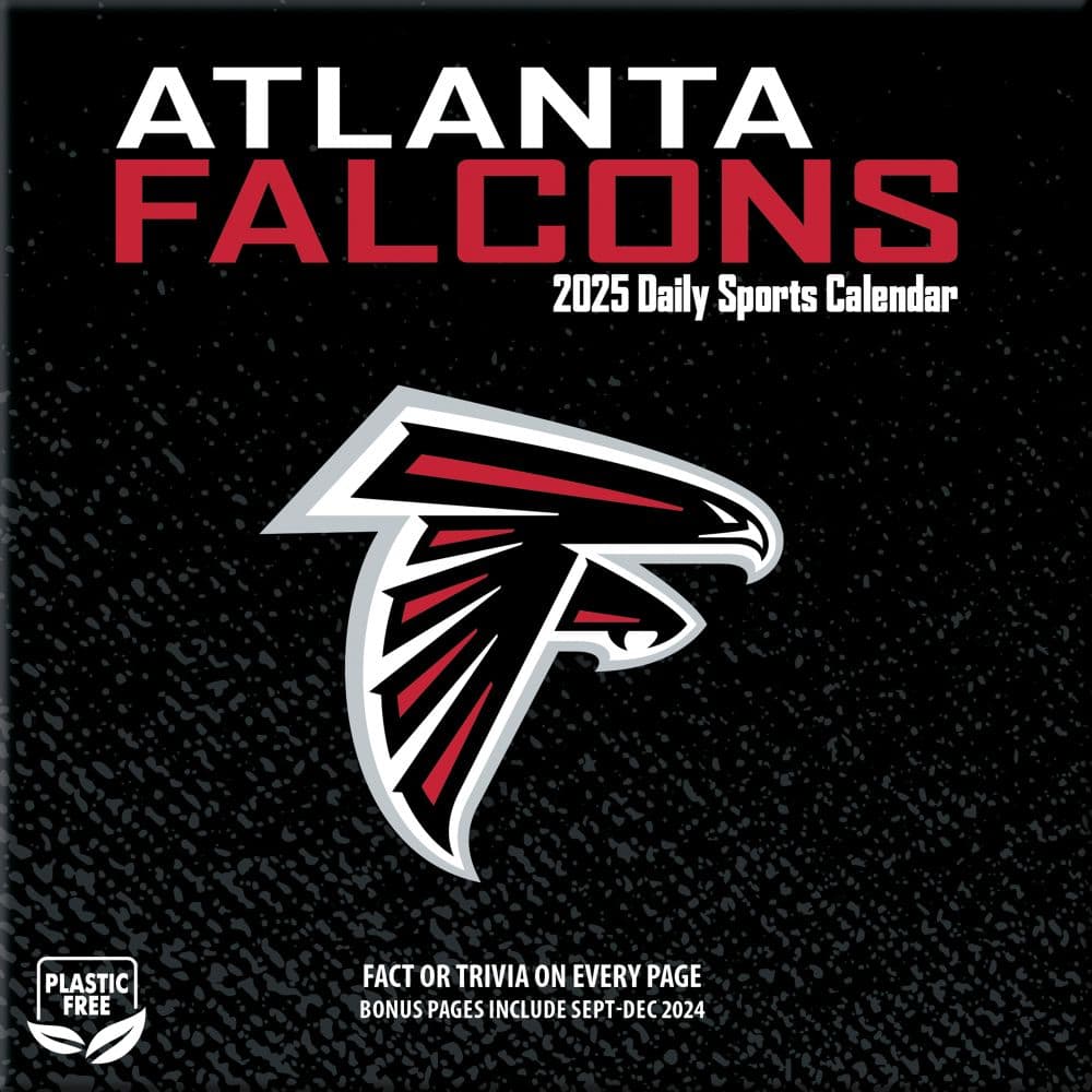 NFL Atlanta Falcons 2025 Desk Calendar Sixth Alternate Image