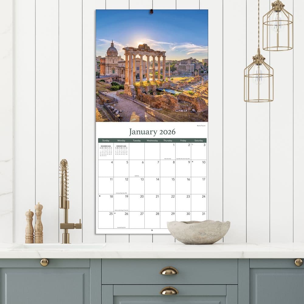 Italy 2026 Wall Calendar_ALT4