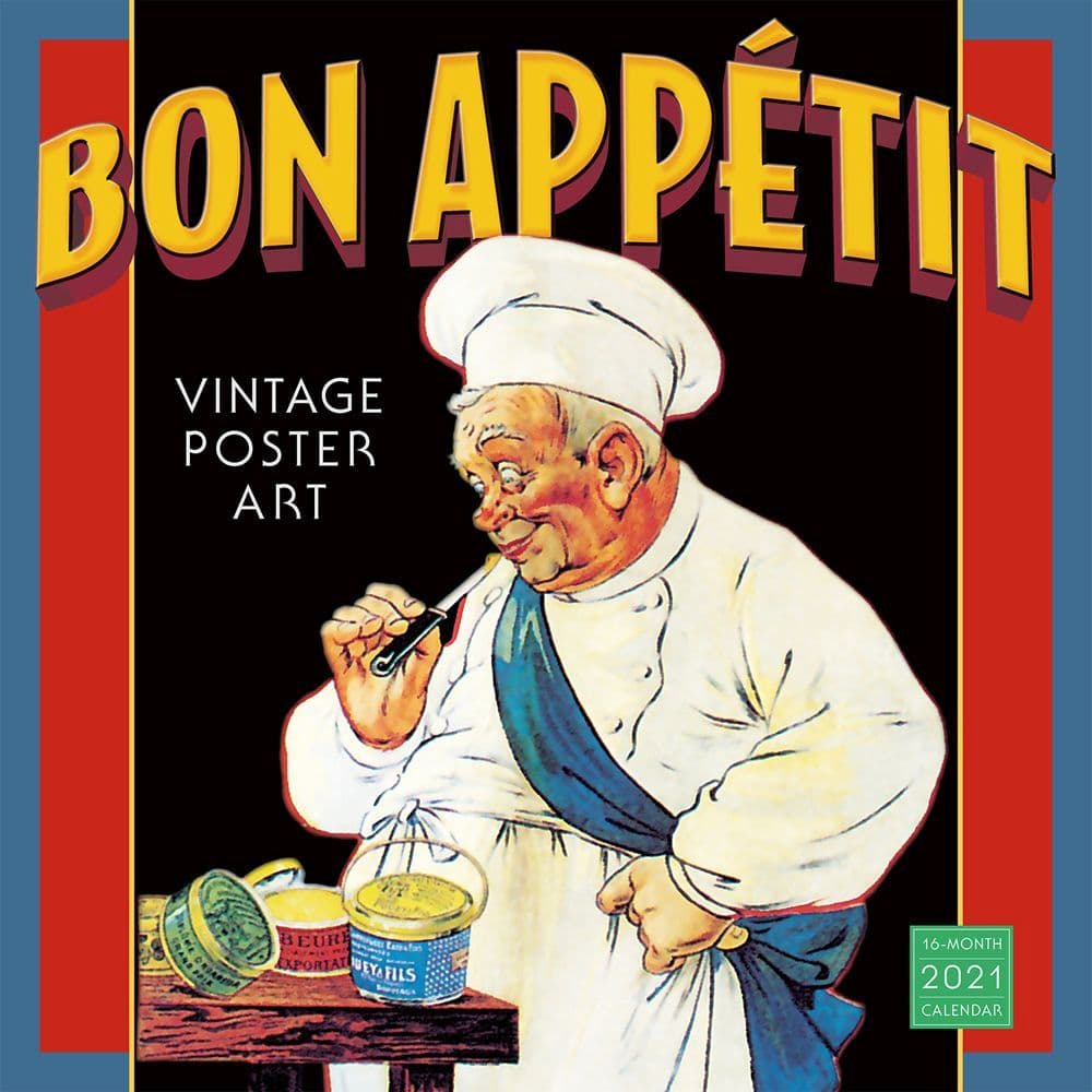 Bon Appetit Wall Calendar