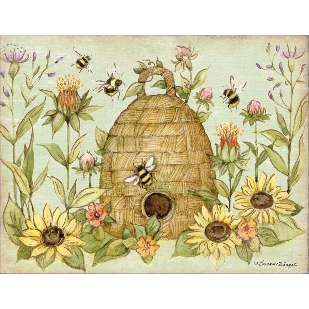 Spring Bees Boxed Note Cards alt1