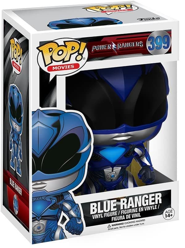 POP! Vinyl Power Rangers Movie Blue Ranger Alternate Image 1