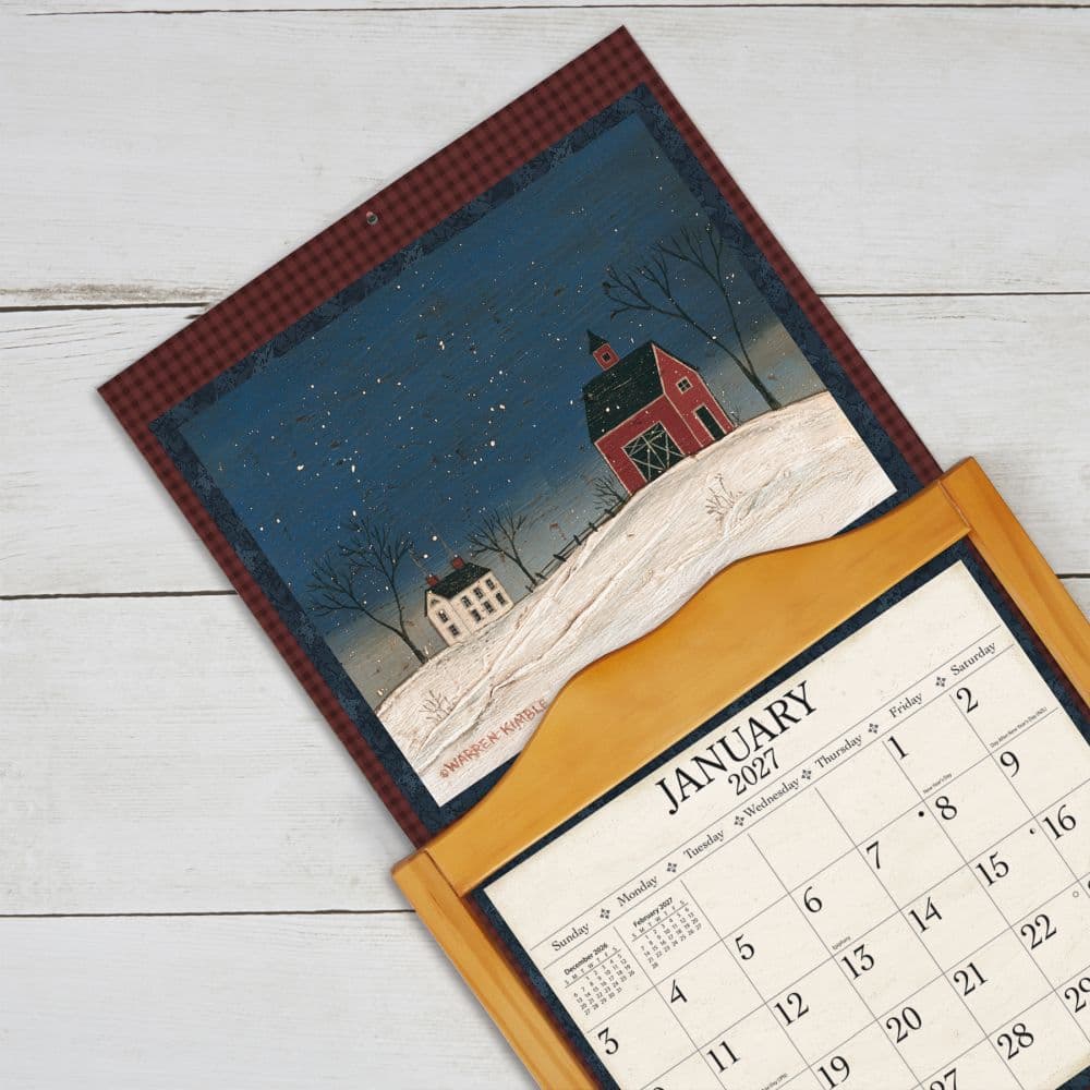 Warren Kimble 2027 Wall Calendar by Warren Kimble Fifth Alternate Image