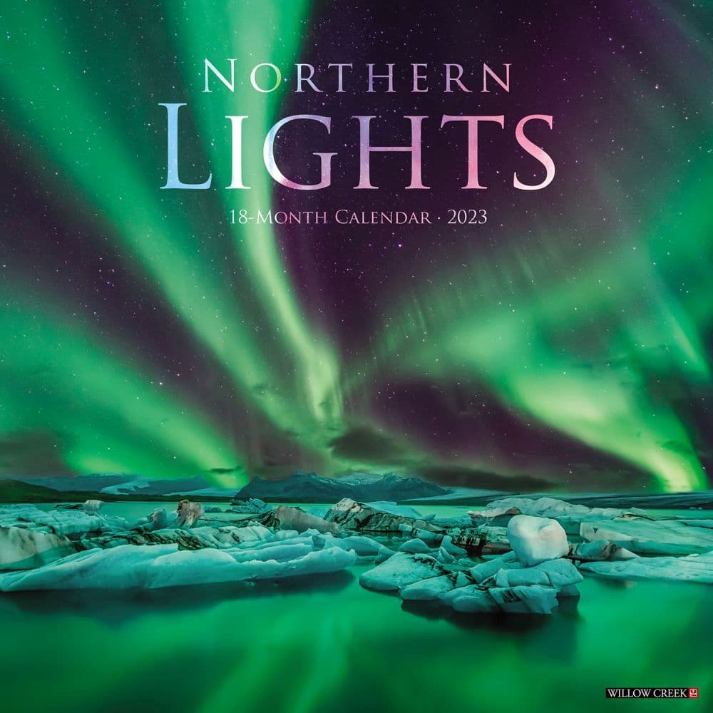 Northern Lights 2023 Wall Calendar