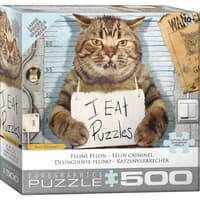 image Feline Felon 500 Piece Puzzle Main Product Image