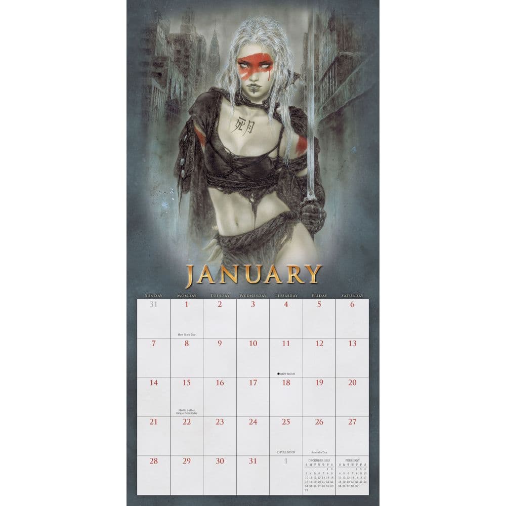 Royo 2024 Wall Calendar
