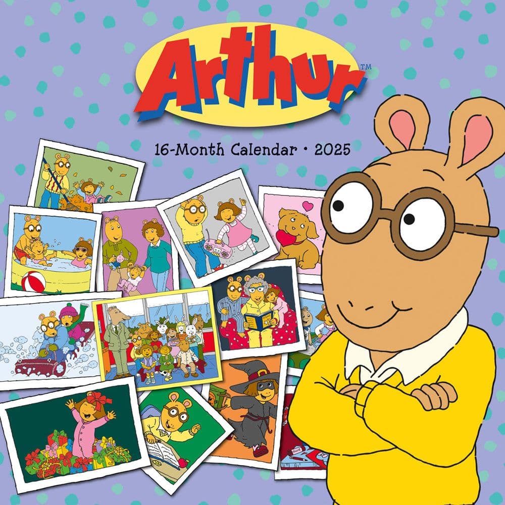 Arthur 2025 Wall Calendar