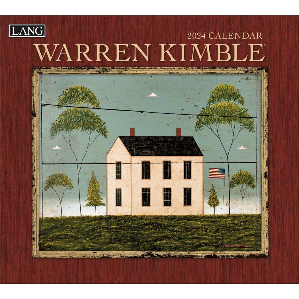 Warren Kimble 2024 Wall Calendar Main Image