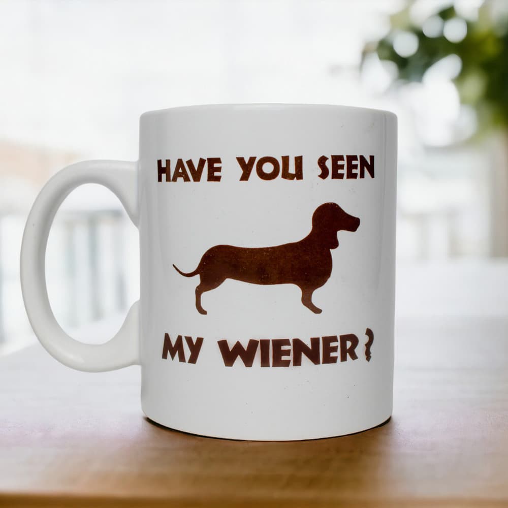 Wiener Dog Coffee Mug Third Alternate Image width=&quot;1000&quot; height=&quot;1000&quot;