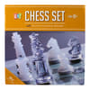 image Plastic Chess Set with Glass Chessboard Main Product Image