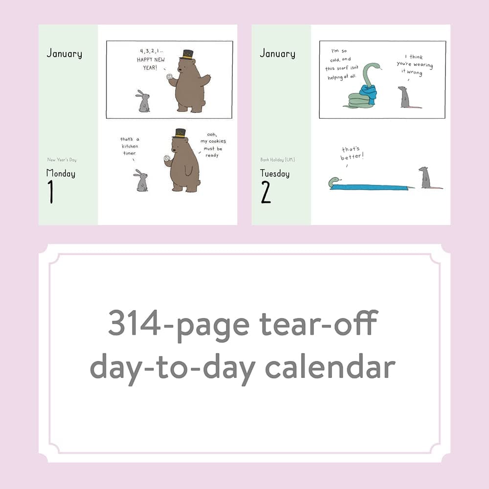 Liz Climo 2024 Desk Calendar Details 1