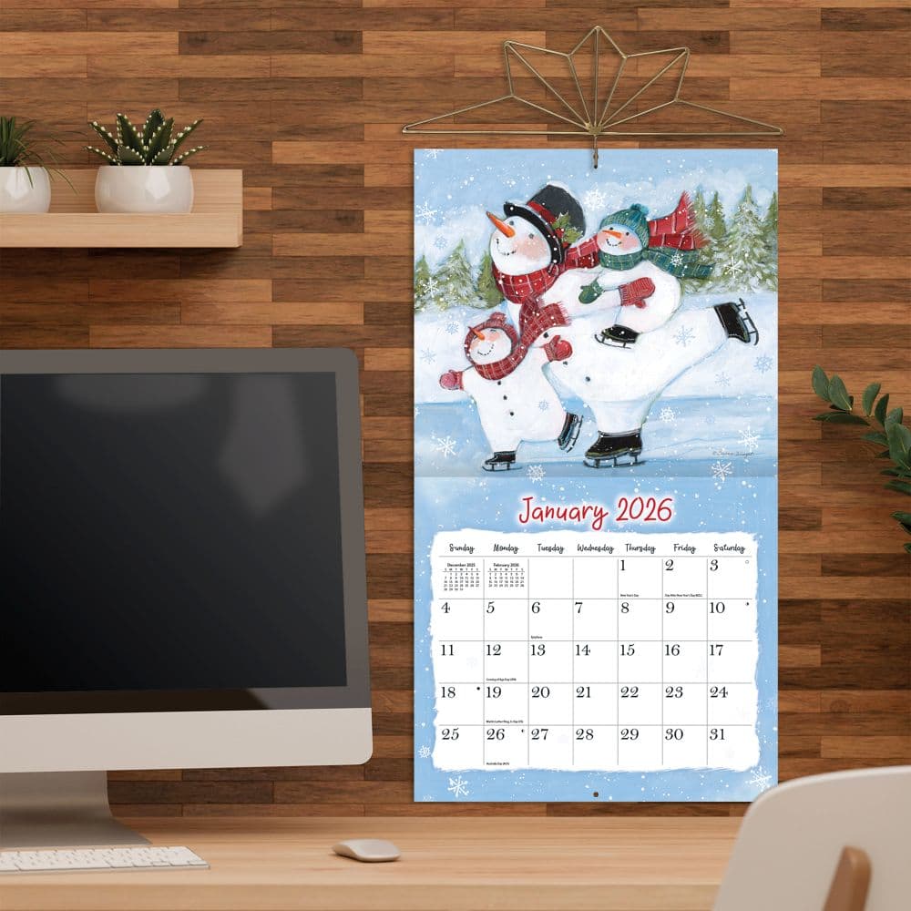 Sam Snowman 2026 Wall Calendar by Susan Winget_ALT5