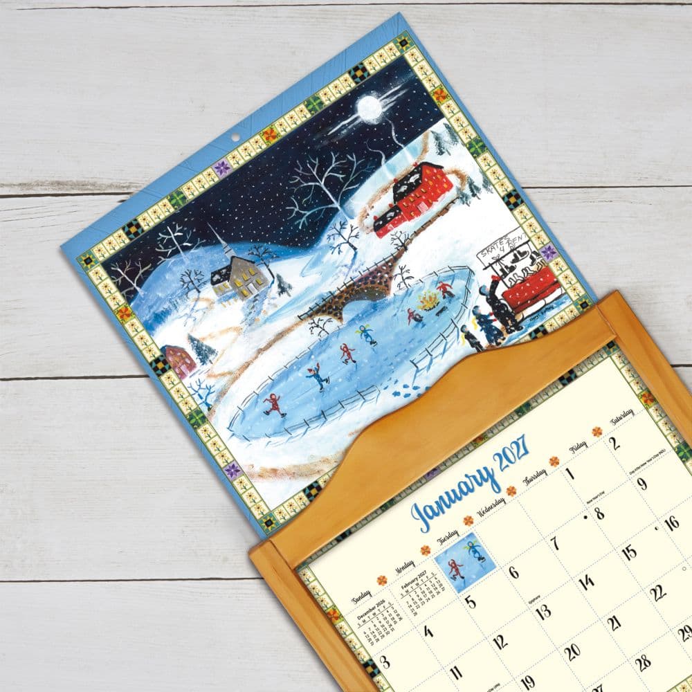 Country Sampler 2027 Wall Calendar by Cheryl Bartley Fourth Alternate Image