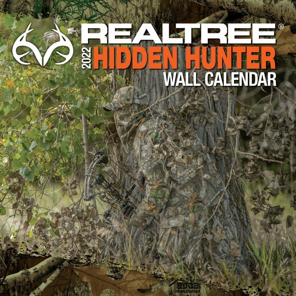 Realtree Hidden Hunter 2022 Wall Calendar - Calendars.com