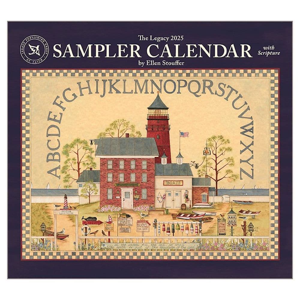 Sampler Stouffer 2025 Wall Calendar Main Product Image width=&quot;1000&quot; height=&quot;1000&quot;